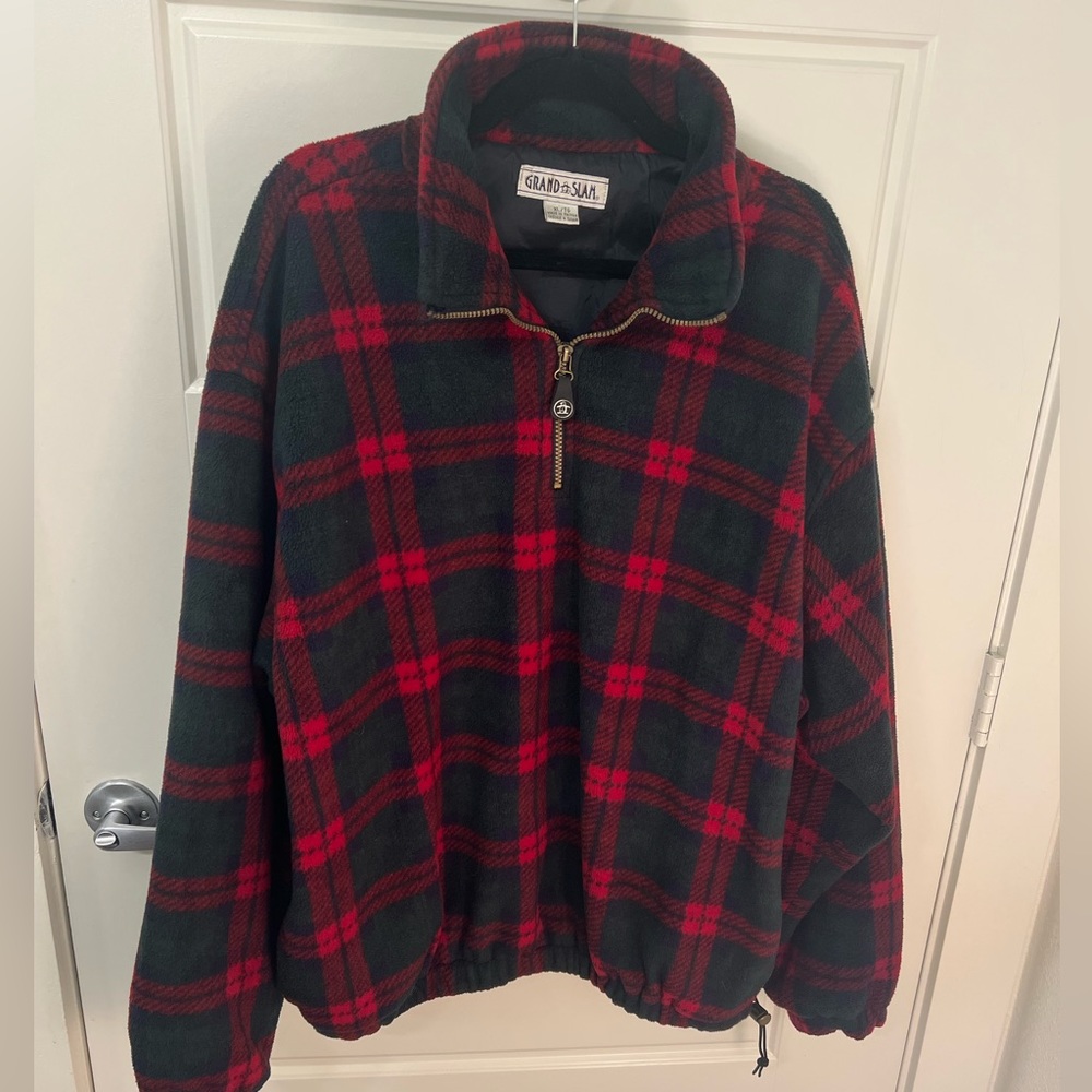 Grand Slam XL Vintage Fleece Jacket/Quarter-Zip